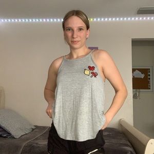 Flowy Christmas tank top